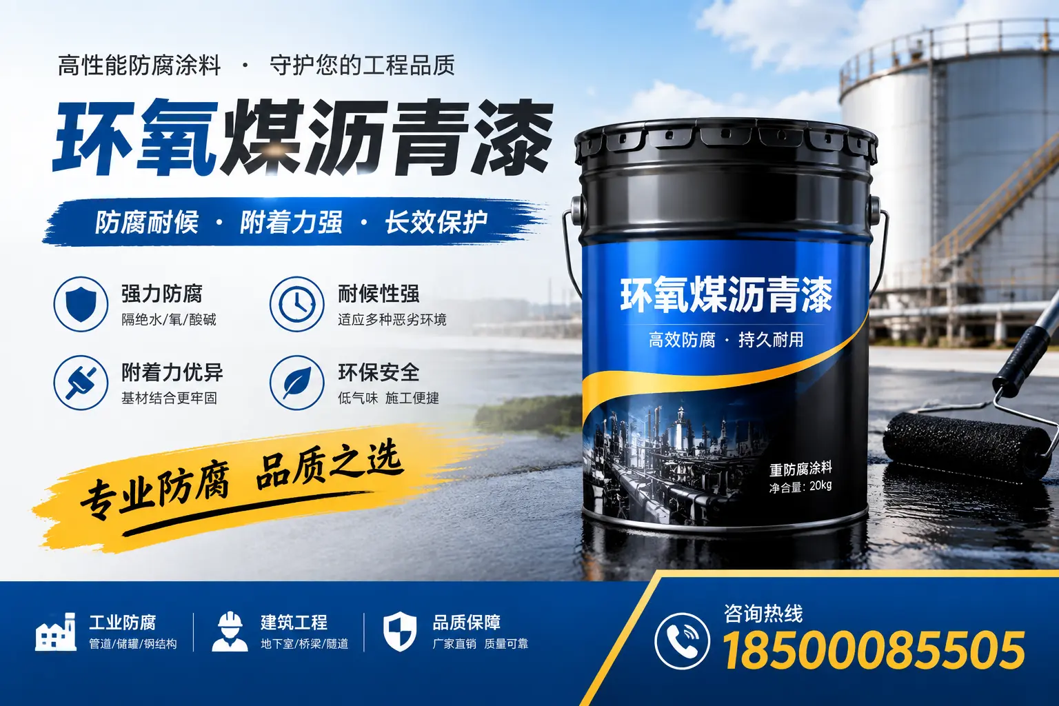 如何选择适合的环氧煤沥青漆？安康市场选型指南